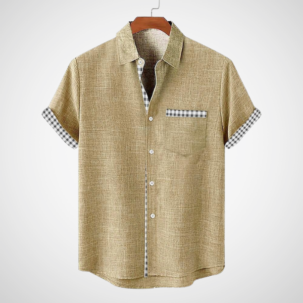 Enzo™ - Snygg Somrig Piké med Bröstficka