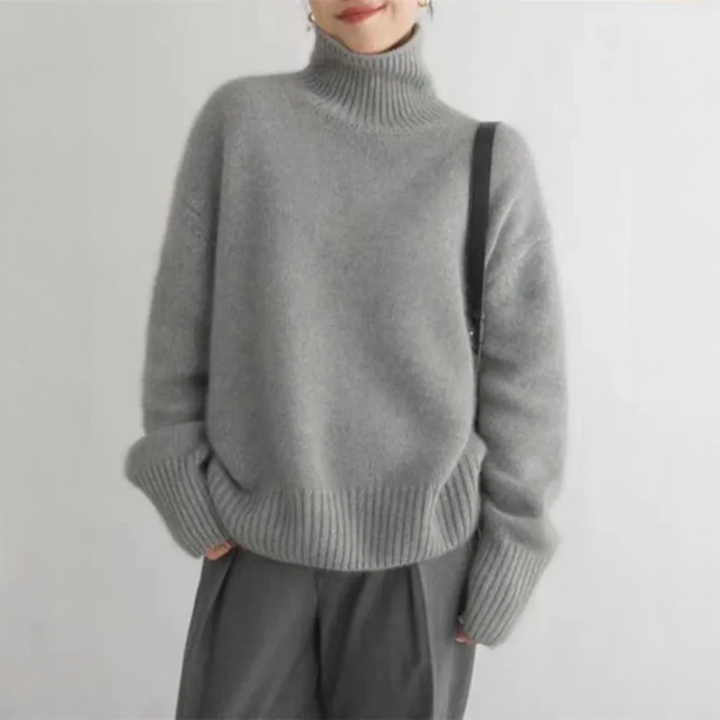 Helena™ | Cashmere Polotröja i Tidlös Elegans