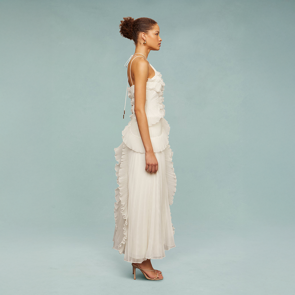 Auriane™ | Fluid Poetic Dress