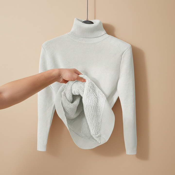 Helena™ | Mjuk Turtleneck Tröja