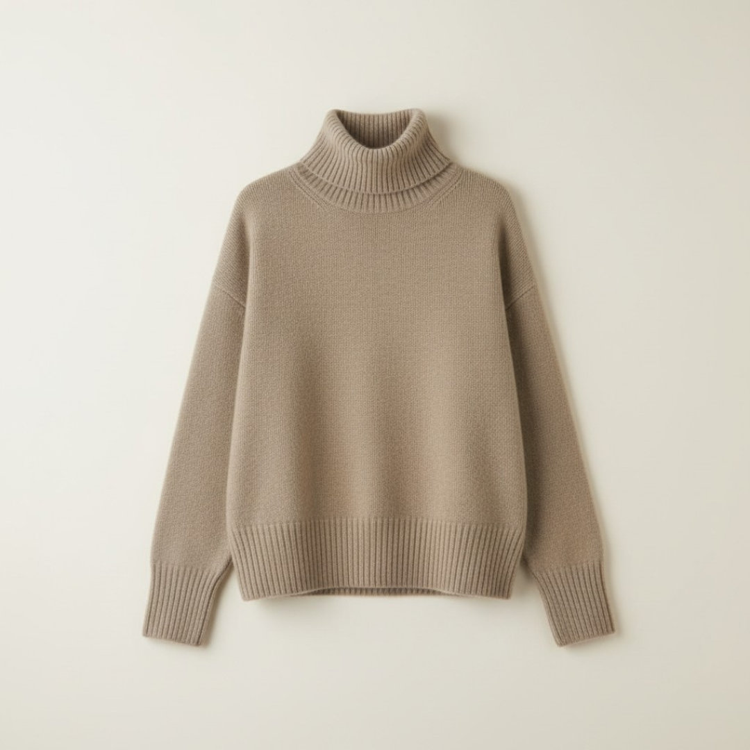 Helena™ | Cashmere Polotröja i Tidlös Elegans