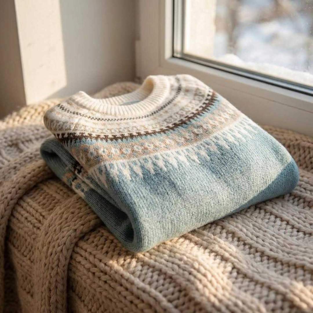 Helena™ | Nordisk Stickad Tröja