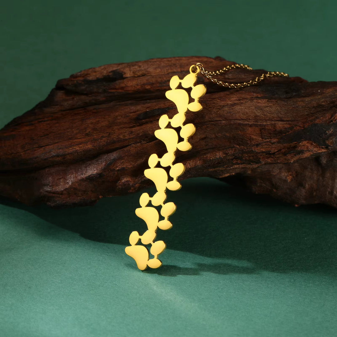 Elise | Min Pälsvän – Halsband med Tassavtryck