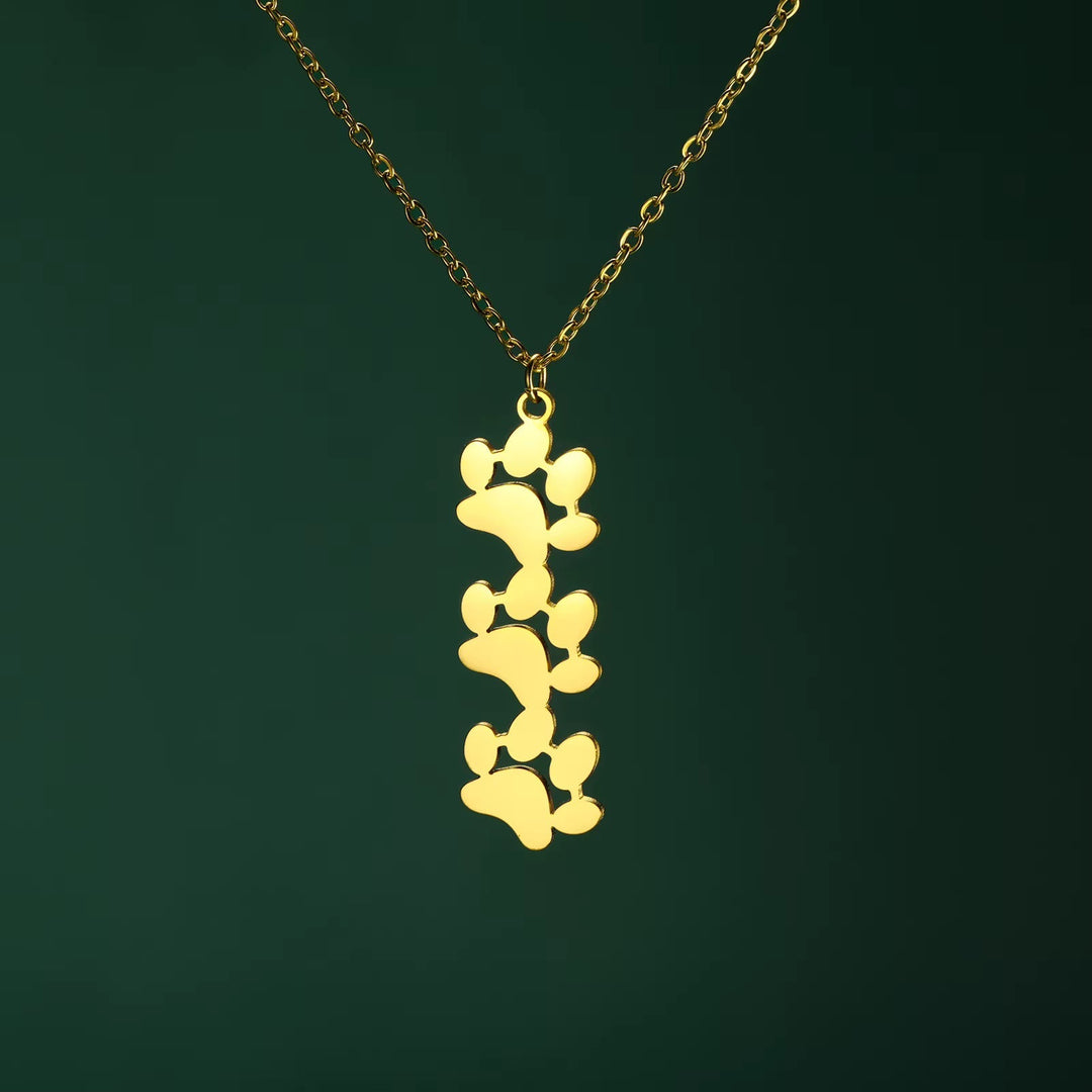 Elise | Min Pälsvän – Halsband med Tassavtryck