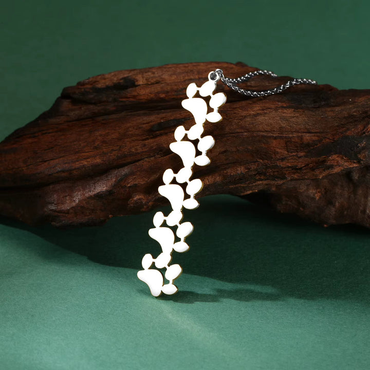 Elise | Min Pälsvän – Halsband med Tassavtryck