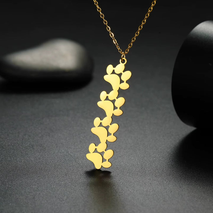 Elise | Min Pälsvän – Halsband med Tassavtryck