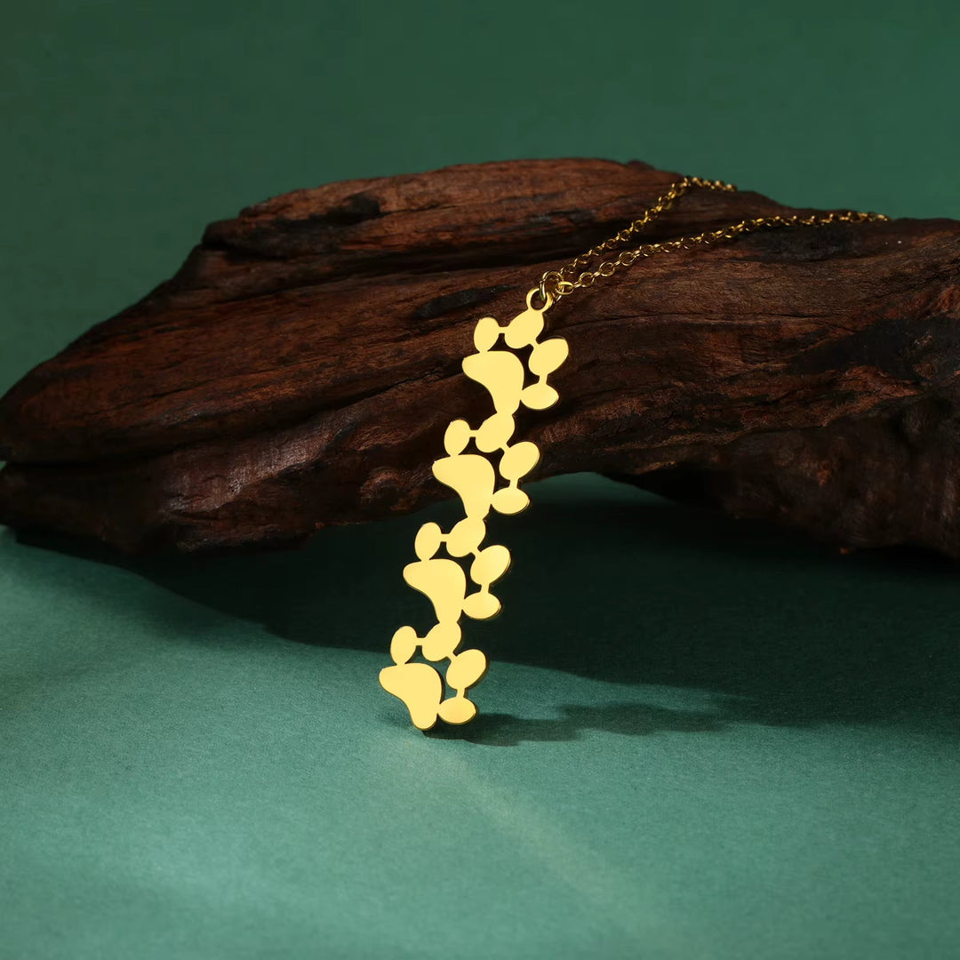 Elise | Min Pälsvän – Halsband med Tassavtryck