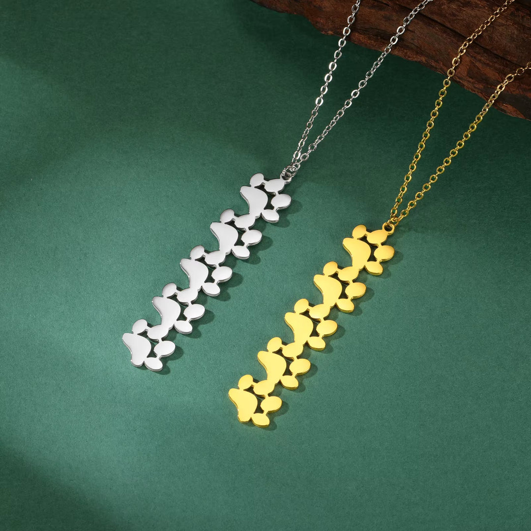 Elise | Min Pälsvän – Halsband med Tassavtryck