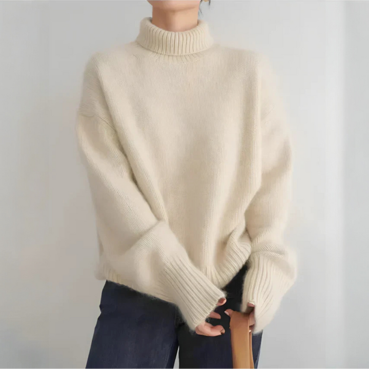 Helena™ | Cashmere Polotröja i Tidlös Elegans