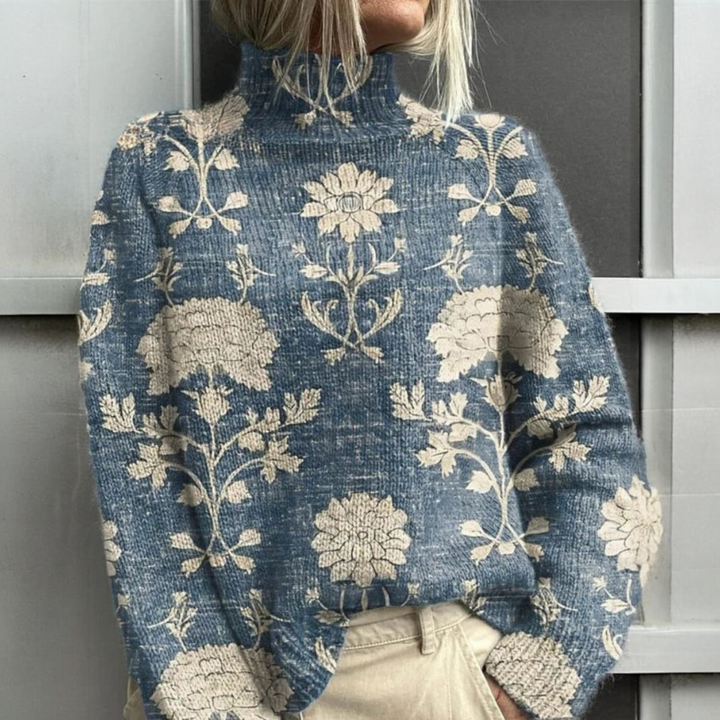 Helena™ | Varm och Elegant Turtleneck Tröja