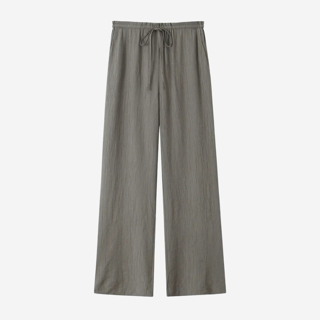 Helena™™| Linnebyxor med rak passform