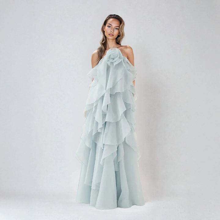 Rosanisse™ | Flödande Strapless Klänning