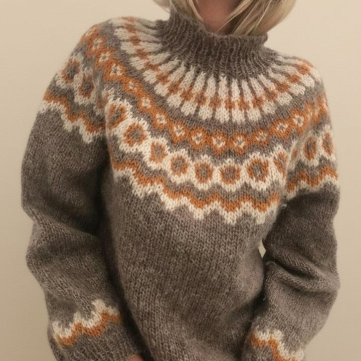 Helena™ | Varma Ulltröja för Kalla Dagar