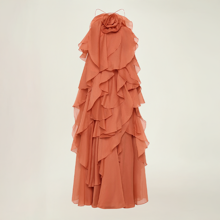 Rosanisse™ | Flödande Strapless Klänning