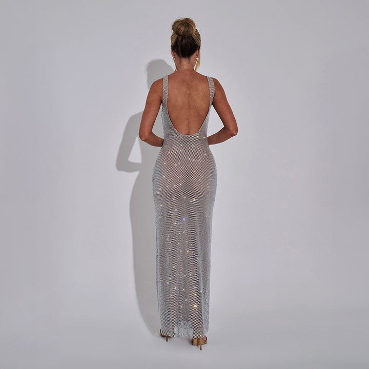 Liora™ | Glittrande Maxi Klänning