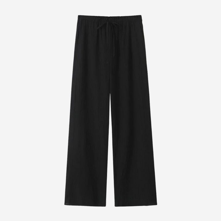 Helena™™| Linnebyxor med rak passform