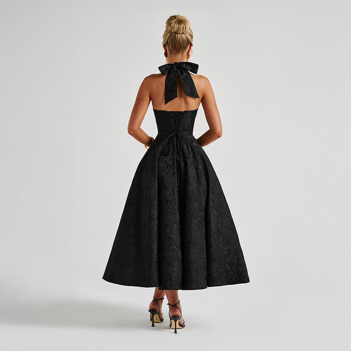 Evelyne™ | Romantisk Jacquard Klänning